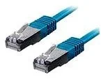Kable miedziane - Equip Patch Cable Cat.6 S/FTP, 7,5 m Niebieski 4015867107416 - miniaturka - grafika 1