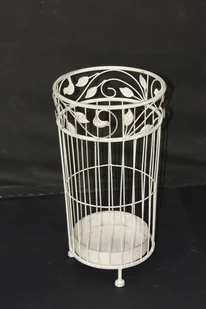 Pigmejka Stojak na parasole PIGMEJKA, biały, 47x25x25 cm - Wieszaki i stojaki - miniaturka - grafika 4