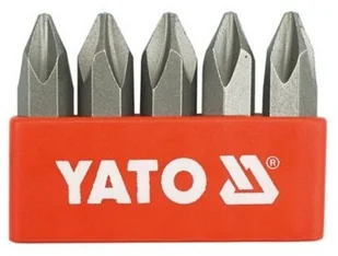 YATO Zestaw bitów do wkrętaków udarowych ph2 x 5 szt YT-2810 - Bity - miniaturka - grafika 5