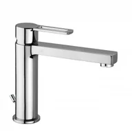 Baterie umywalkowe - Paffoni Ringo Jednouchwytowa bateria umywalkowa z korkiem automatycznym chrom RIN073CR - miniaturka - grafika 1