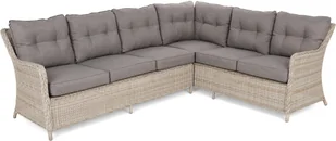 HOME & GARDEN Narożny zestaw mebli ogrodowych prawy California Beige / Beige Melange 475051 - Meble ogrodowe - miniaturka - grafika 3