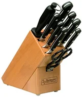 Noże kuchenne - Burgvogel Solingen Comfort Line blok na noże kuty, nierdzewny, 10-częściowy, nadaje się do mycia w zmywarce, nitowany, czarny, wysokiej jakości - miniaturka - grafika 1