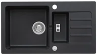 Zlewozmywaki - AXIS MALIBU 80 | Mocna czerń - miniaturka - grafika 1