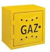 Akcesoria grzewcze - unimet OSŁONA LICZNIKA GAZU Z TWORZYWA 240*600*600MM Z PLECAMI - miniaturka - grafika 1