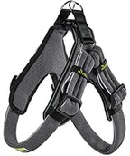 Szelki dla psów - Hunter Manoa Vario Quick Light, uprząż dla psa z tkaniny siateczkowej, xl, szary 93056 - miniaturka - grafika 1