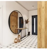 Lustra - Łukasz Ochwat Alfaram Lustro okrągłe OTTO w ramie mdf, Dostępne wymiary: Średnica 50cm - miniaturka - grafika 1