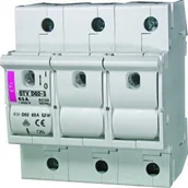 Bezpieczniki elektryczne - ETI Polam ETI Rozłącznik izolacyjny 3-biegunowy STV D02 63A 3p 002271004 STV D02 63A 3P - miniaturka - grafika 1