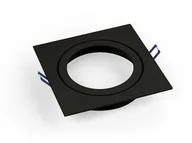 Lampy sufitowe - OxyLED Oprawa podtynkowa CROSTI GAVI BLACK 14AR111 - miniaturka - grafika 1