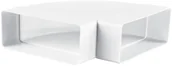 Rury i kanały wentylacyjne - Vents Group Kolanko poziome 204 mm x 60 mm 90 st. - miniaturka - grafika 1