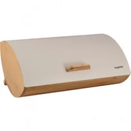 Chlebaki - KönigHOFFER KÖNIGHOFFER COSMIC CHLEBAK KREMOWY Z OTWIERANĄ POKRYWĄ 35 CM DREWNO BAMBUSOWE 5903313401227 - miniaturka - grafika 1