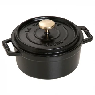 Staub Cocotte 12 cm Czarny 40509-471-0 - Garnki - miniaturka - grafika 3