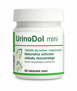 Dolfos Urinodol DOG&CAT MINI 60 tabletek - Suplementy i witaminy dla kotów - miniaturka - grafika 4