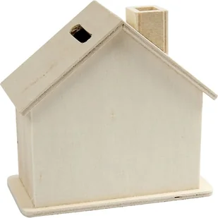 Creativ Company A S Skarbonka drewniana, Domek - Decoupage - miniaturka - grafika 5