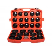 Zestawy narzędziowe - PROLINE 46887 Zestaw kluczy nasadowych do filtrów oleju 30 sztuk, 46887 - miniaturka - grafika 1