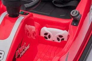 LEAN CARS Pojazd Na Akumulator GTS1166 Czerwony LT-9564-0 - Pojazdy elektryczne dla dzieci - miniaturka - grafika 8