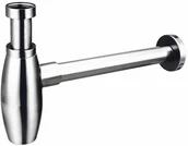 Syfony - Ferro Syfon butelkowy Oval chrom - miniaturka - grafika 1