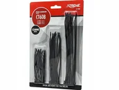 Inne mocowania - Zestaw opasek zaciskowych Xtreme czarne 2,5/3,5 60 - miniaturka - grafika 1