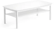Ławy i stoliki kawowe - AJ Produkty Stolik kawowy MARATHON, 1200x700x550 mm, biały - miniaturka - grafika 1