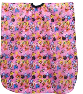 Peleryna Fryzjerska Duża  ŚCIĄGACZ Dziecięca PEL-334 - Peleryny fryzjerskie - miniaturka - grafika 4