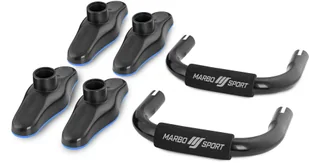 Marbo Sport Uchwyty do pompek metalowe - - Pozostały sprzęt i akcesoria do ćwiczeń - miniaturka - grafika 3