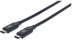 Manhattan Kabel USB, czarny 354899 - Kable USB - miniaturka - grafika 2