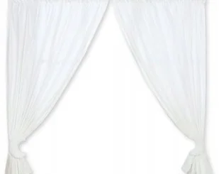 Zasłonki do pokoju dziecięcego- Dobranoc białe - Firany i zasłony dla dzieci - miniaturka - grafika 3