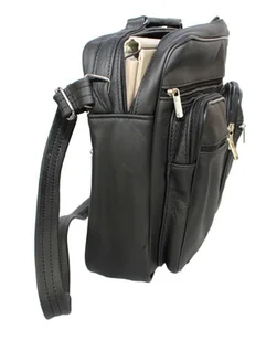 Magre (PL) Torba męska skórzana (PL) Grzegorz 1-Komorowa De Luxe - Torby męskie - miniaturka - grafika 7