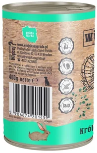 Alpha Spirit Wiejska Zagroda Królik z indykiem 12x400g 37558-uniw - Mokra karma dla psów - miniaturka - grafika 3