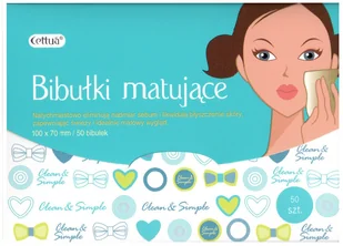 Cettua  Bibułki matujące 50.0 st - Akcesoria do oczyszczania twarzy - miniaturka - grafika 2