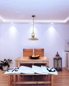 Lampy sufitowe - Tomix pl Lampa wisząca gipsowa CYGNI D342101 - miniaturka - grafika 1