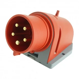 TP Electric Wtyczka natynkowa 5P 32A 400V IP44 7078 3107-312-1600 - Osprzęt siłowy - miniaturka - grafika 2