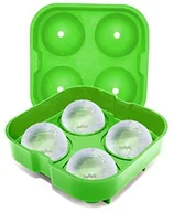 Akcesoria do lodu - Vin Bouquet VIN Bouquet okrągła forma na kostki lodu, silikonowe, zielony, 14 x 16.5 x 6 cm FIK 182 - miniaturka - grafika 1