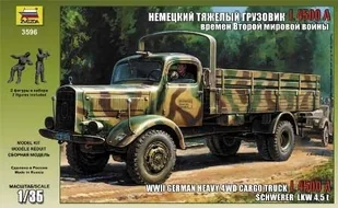 Zvezda 3596 GERMAN HEAVY TRUCK - Modele do sklejania - miniaturka - grafika 2