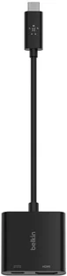 Belkin Adapter USB-C na HDMI z ładowaniem AVC002btBK - Adaptery i przejściówki - miniaturka - grafika 2