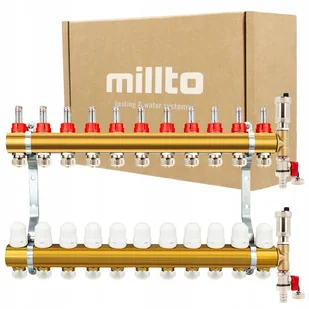 Rozdzielacz ogrzewania podłogowego podłogówki 11 - Akcesoria grzewcze - miniaturka - grafika 3