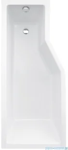 Besco Integra 150x75cm wanna asymetryczna lewa + obudowa + syfon (#WAI-150-PL/#OAI-150-NS/19975) - Wanny - miniaturka - grafika 3