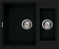 Zlewozmywaki - Elleci Easy 150 40 Full black - miniaturka - grafika 1
