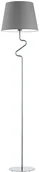Lampy stojące - Lysne Szara lampa podłogowa FOGO 500008/7 - miniaturka - grafika 1