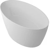 Wanny - Omnires Marble+ Siena 160,5x80,5x60 cm biała SIENAWW - miniaturka - grafika 1