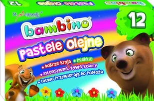 St. Majewski Pastele olejne 12 kolorów - Przybory szkolne - miniaturka - grafika 2