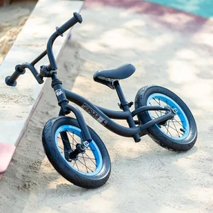 RB202 12' Black Rowerek Biegowy Nils Fun - Rowerki biegowe - miniaturka - grafika 17