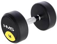 Hantle i ciężarki - HMS Hantla 14 kg gumowana Pro HG HMS - miniaturka - grafika 1