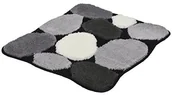 Dywaniki łazienkowe - Kleine Wolke dywanik łazienkowy z serii "Stone", czarny, 55 x 65 cm 8972926331 - miniaturka - grafika 1