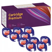 Papier do drukarek - Dymo 10x Taśma do LetraTag 12mmx4m czerwona 59424 - miniaturka - grafika 1