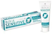 Pasty do zębów - R.O.C.S. ROCS Sensitive Repair and Whitening - Pasta wybielająca z hydroksyapatytem dla wrażliwych zębów 75ml - miniaturka - grafika 1