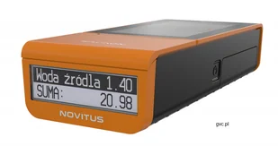 Novitus Kasa fiskalna ONE ONLINE pomarańczowo-czarna - Kasy fiskalne - miniaturka - grafika 3