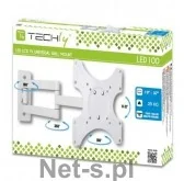 Techly Techly Uchwyt ścienny LCD/LED 19-37cali podwójne ramię regulowany biały - Akcesoria do monitorów - miniaturka - grafika 6