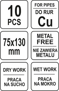 Yato WŁÓKNINA DO CZYSZCZENIA RUR MIEDZIANYCH YT-63740 - Inne materiały budowlane - miniaturka - grafika 6
