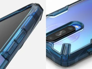 RINGKE Etui Fusion X do Xiaomi Redmi K30 Poco X2 Space Blue + Szkło Alogy 7693/9238X5 - Etui i futerały do telefonów - miniaturka - grafika 4
