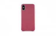 Etui i futerały do telefonów - KMP Leather Case do iPhone X skórzane czerwone - miniaturka - grafika 1
